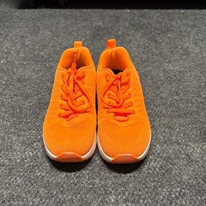 Vibrant Orange Shoes